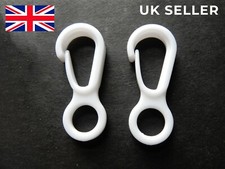 UK Seller x2 Flag Pole Clip
