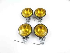 4x 3.5" Spot Light Yellow Lens