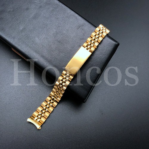 Jubilee watch band gold steel - watch,