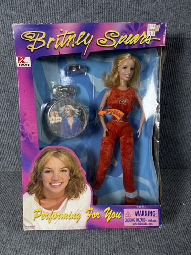 Britney spears doll performing - spears,
