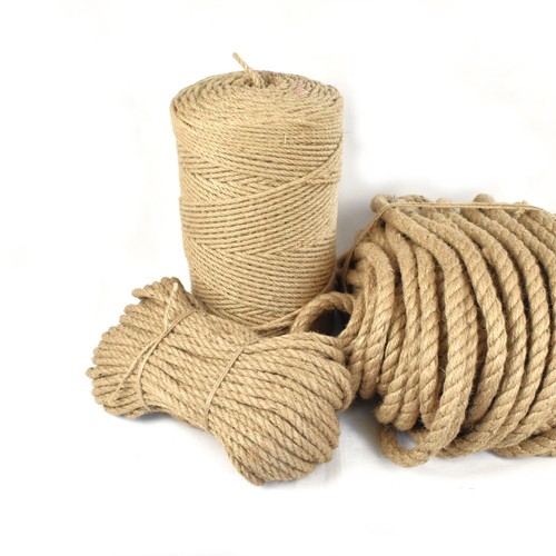 6mm natural jute - hessian, rope