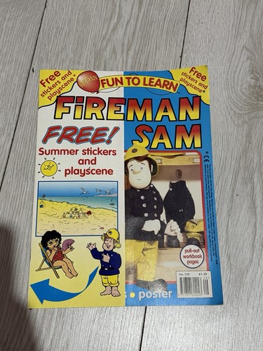 Vintage fireman sam fun - sam, to