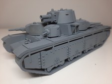 WWII Soviet T35B Tank with Conical Turrets 1939 Various Scales Historical Warga