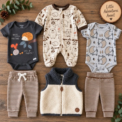 Baby boy woodland 6 - baby,