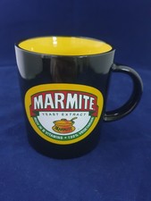 Marmite Mug Black Yellow
