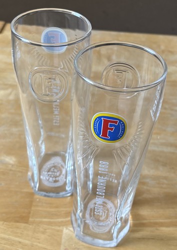 Fosters branded pint - glasses, x