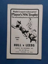 Players No 6 Trophy Hull FC v