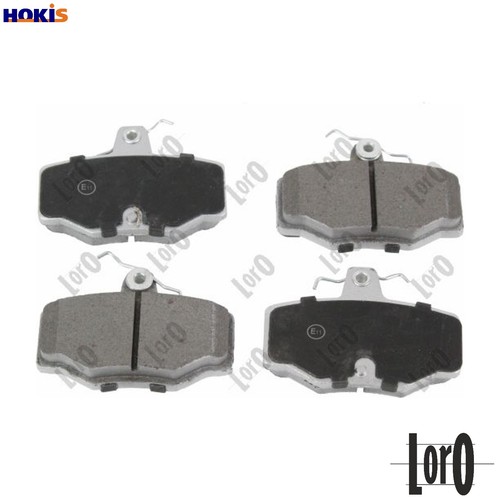 Brake pad set disc - set,