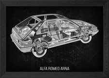 Alfa Romeo Arna Framed Wall