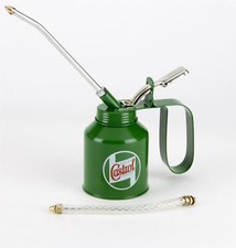 Genuine Castrol Classic Oil 200mL Vintage Oil Can Lever Pump 
