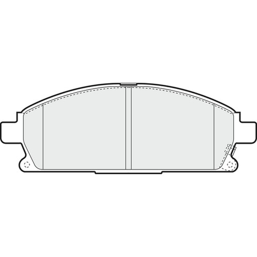 Brake pads set - set, for