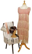 1920s Fringe Flapper Dress, Downton Abbey/Peaky Blinders