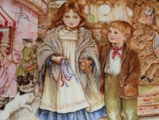 Royal Worcester Compton And Woodhouse FAIRGROUND MAGIC NSPCC Plate 1989