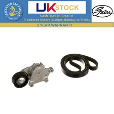 Gates V-Ribbed Belt Set For Mazda Mazda3 2004-2013 1.6 K016PK975