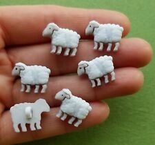 Craft Buttons STANDING SHEEP