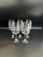 Five Beautiful Rose Etched