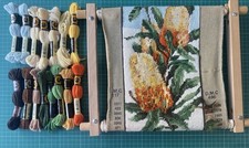 AustImages- Tapestry Kit And Frame  -Acorn Bankskia - 9008 - - Started - Floral