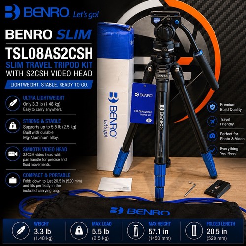 Benro slim travel - benro, kit