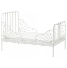 IKEA White Minnen Extendable
