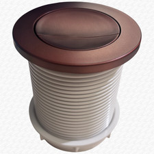 Brushed Bronze Copper Toilet