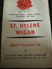 1953 LANCASHIRE CUP FINAL ST