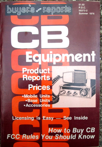 1976 equipment product - 1976, cb