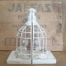 Bookends Bird cage Indoor Outdoor Home Decor Tabletop Decoration