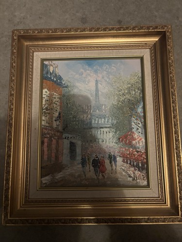 Burnett oil paintings - burnett, parisian