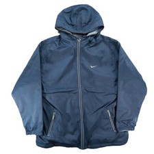 Vintage Nike Running Warm Up Jacket Reversible Men Large Casual Sport Multi