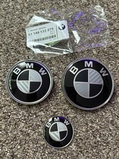 For Bmw 82mm 74mm Black &