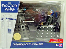 DOCTOR WHO -  CREATION OF THE DALEKS-GENESIS OF THE DALEKS 1975 figure set.