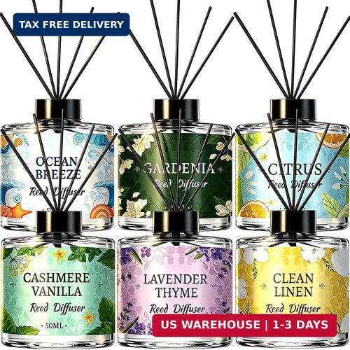 Pack reed diffuser set - 6,