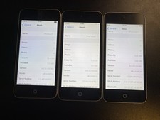 3x Joblot Apple iPod Touch