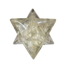 Vie Naturals Merkaba Star, Clear Quartz