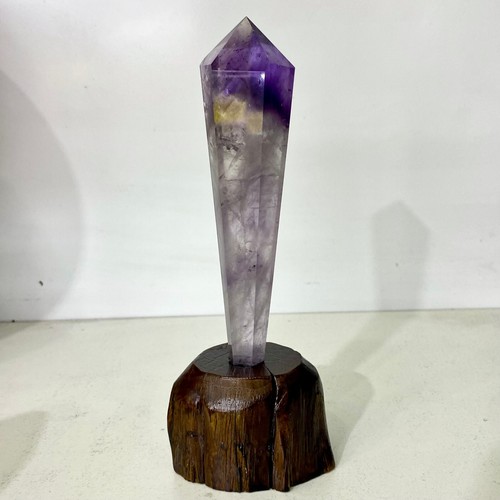 338g top natural amethyst - natural,