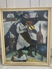 Vintage Large Framed Print Of