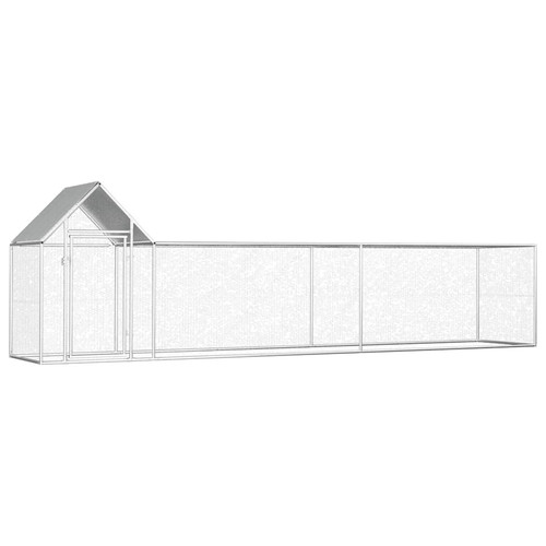 Chicken coop silver - chicken,