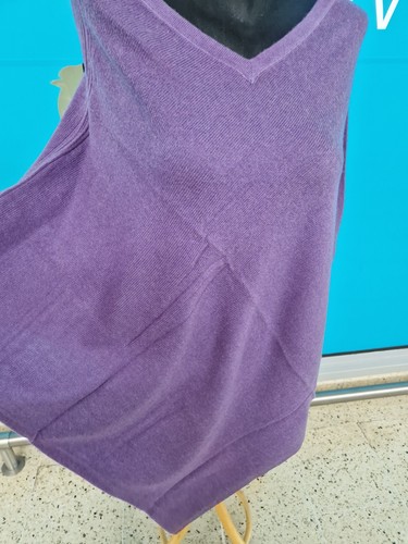 One size purple cashmere - one,