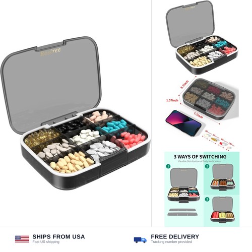 Restree pill organizer - pill, organizer,