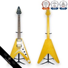 Epiphone Inspired 1958 Korina Flying V Aged Electric Guitar