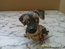 Little Paws "Zak" Schnauzer Dog Figure Good Condition