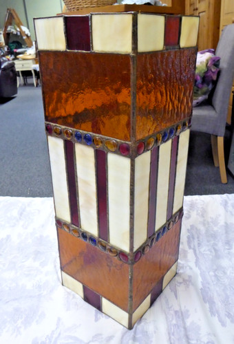 Vintage tiffany style stained - tiffany,