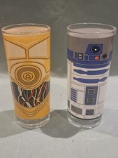 Half Moon Bay Disney Star Wars R2-D2 & C3PO Decorated Hi-Ball Tumbler Glasses GC