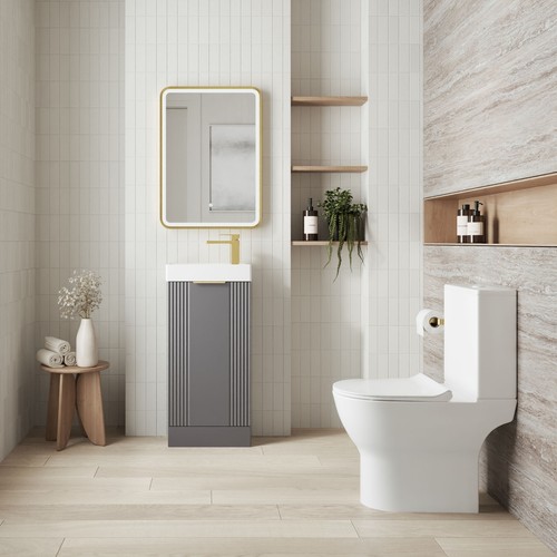 Deco 400mm cloakroom bathroom - 400mm,