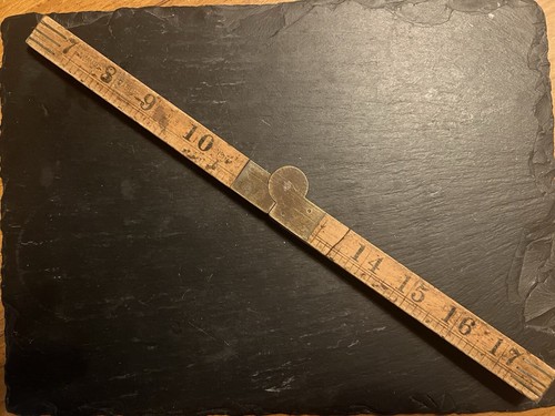 Rabone warranted boxwood - warranted, ruler