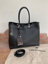 Designer Italian Black Leather