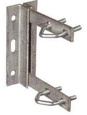 Auline® TV Aerial Mounting Bracket + V Bolts External Loft Wall Bracket for Pole