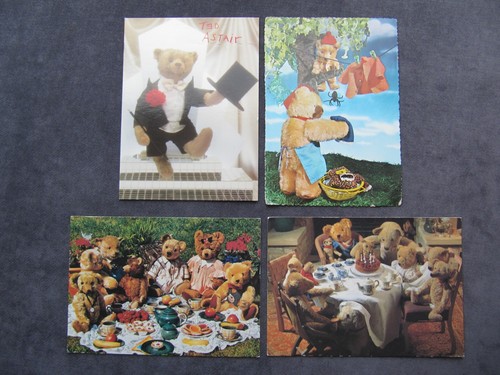 Postcards featuring teddy - 4,