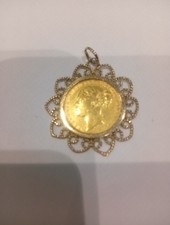 1884 Gold Full Sovereign Coin