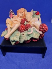 Dreamland Butterfly Fairies 04464 Fairy And Mouse Sleeping Rare Country Artists